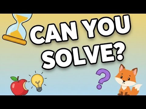 "Solve These Mixed Riddles Before Time Runs Out ⏳"