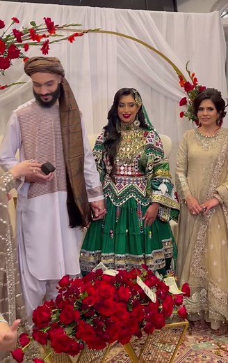 Traditional Afghan Wedding Celebration | Nikkah, Attan Dance, and Couple Dance