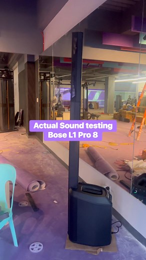 Bose L1 Pro 8 #anytimefitness #installation #gym #speaker #bose | WB Online Shop