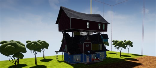 Act 2 remake 1.1 file - Act 2 remakes mod for Hello Neighbor