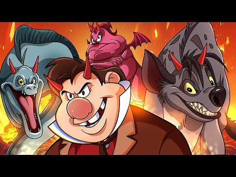 Disney Villain Sidekicks: Evil to Most Evil