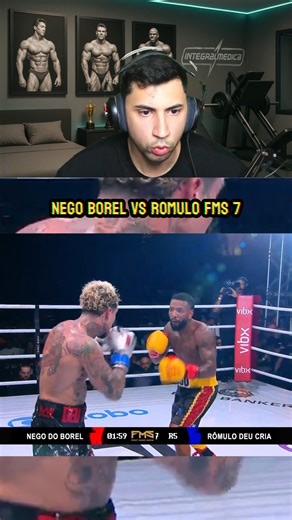 NEGO DO BOREL VS ROMULO DEU CRIA no fight music show 7 . . . . . . . . #negodoborel_oficial #negodoborel #NegoDoBorel #fightmusicshow #fightmusicshow7 #FightMusicShow #popófreitas #popofreitas #boxe #boxes #luta #lutas | Oh Magrao