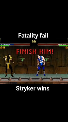 Scorpion Fatality Fail Meme