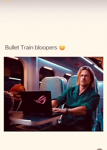The bullet train bloopers #bradpitt #bullettrainmovie #funny #fyp #fortoupage