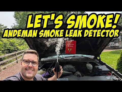Diagnose Vacuum Leaks Like a Pro! Andeman Smoke Machine Test