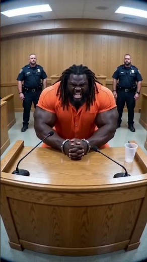 Giant Inmate FLIPS Courtroom Table After 300-Year Sentence 😳 | Courtroom Chaos Caught on Camera