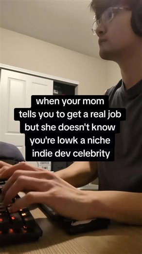 mcdonalds ? could never be me, I'd rather sit at my desk 25/8 #indiedev #gamedevlife #gamedev #solodev #programminghumor