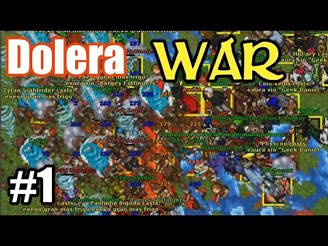 Tibia - Dolera War [Hardcore PvP] #1