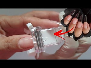 How to Trim Nails in the Same Length in seconds - MelodySusie Acrylic Nail Clipper - Nail Care