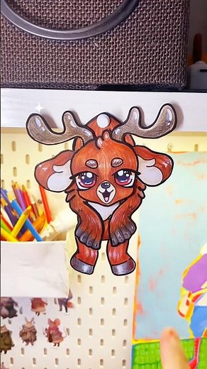 🤠 How to make a paper doll #art #drawing #coloring #paperdoll #papercraft