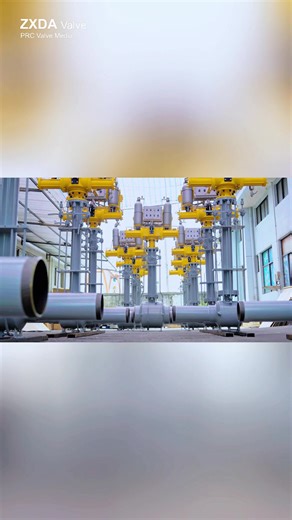 DN400 PN63 gas-liquid linkage buried fully welded ball valve ——ZXDA Valve