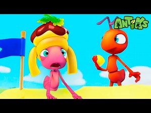 Oddbods Present: Antiks | MEATBALL MAYHEM | Funny Cartoons For Kids