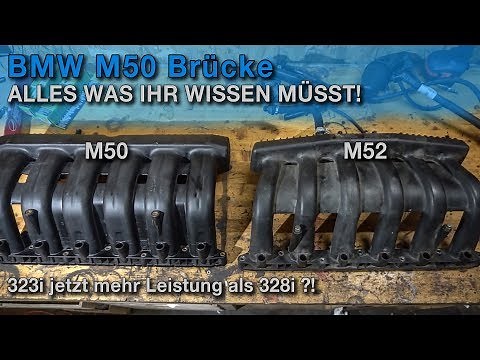The Ultimate M50 Manifold Swap Video | Mod / Installing / Dyno [Eng Sub] E36 E39 M52 323i 328i