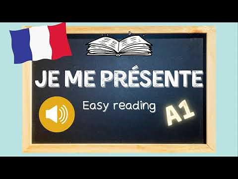 Je me présente | A1 Guided French Reading For Beginners