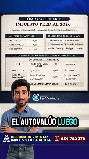 Así se calcula el Impuesto Predial 2026 paso a paso