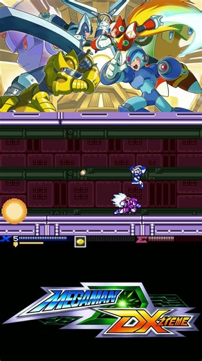 Megaman DXtreme - All Vile Battle #megaman #megamandxtreme #fangame #secretboss #bossfight #retro