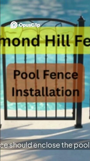 Richmond Hill Fence pool fence installation