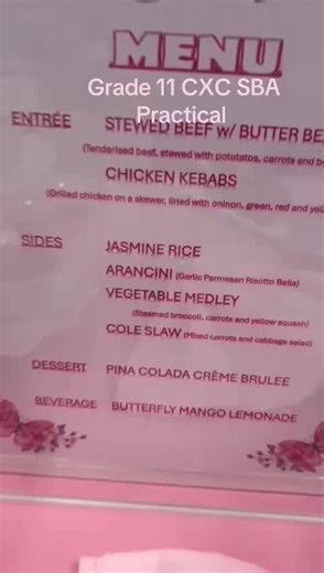 Grade 11 CXC SBA Practical Overview