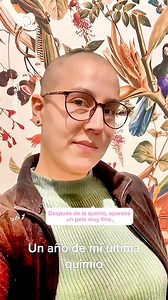 231K views · 6.8K reactions | Un año de transformación: de un vello casi invisible a mechones de más de 10 cm con brillo y fuerza.Gracias por tu inspiración, @ceciaguirrer. | Amo mi Calva | Facebook