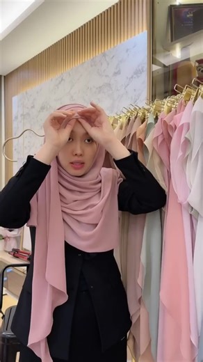 Aria Pearl Chiffon Luxe Collection | Pinless Instant Shawl