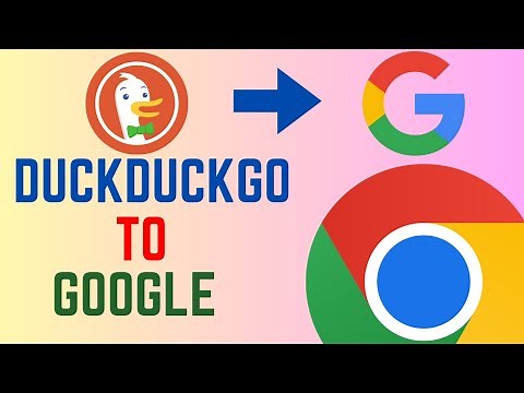How To Change Your Search Engine From DuckDuckGo To Google In Chrome