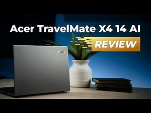 Acer TravelMate X4 14 AI Laptop - How Copilot+ boosts smarter, faster mobile productivity