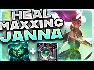 NEW S16 BEST JANNA HEALING BUILD! | League of Legends