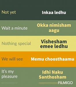 82 reactions · 39 shares | #LearnTelugu #Lesson7 Here we go simple short beginner Spoken Telugu lessons to start including in your daily conversations  #prerana #LoveTelugu #MTM #jaiteluguthali #Lesson7 #9pm #Share  #Like | Malaysia Telugu Media | Facebook