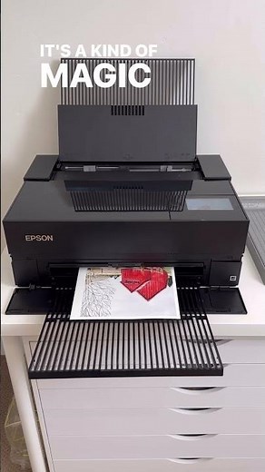 My Epson printer really is a “kind of magic!” This is the SureColor P700 13” Photo Printer. #printer