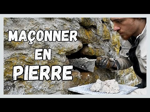 Stone Masonry - How to Fill a Hole - Tutorial