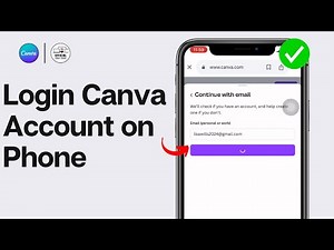 How To Login Canva Account on Phone 2024 | Canva.com Sign In Help (FULL GUIDE)