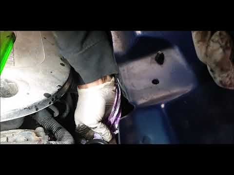 Fiat doblo oil and air filter change
