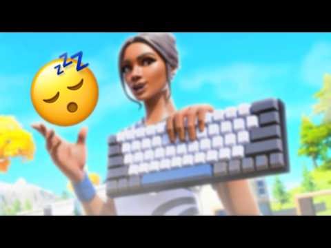 ASMR😴Battle Royale fortnite🥇gameplay with relaxing keyboard sounds🎧Lo-Fi music