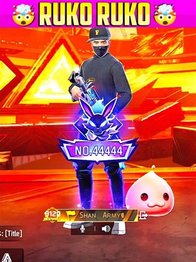 9000 STREAK PUSH😱|| WAIT FOR END😈|| #shorts #trending #freefire