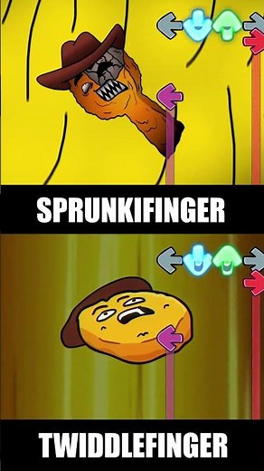 SPRUNKIFINGER vs TWIDDLEFINGER FNF Original vs Sprunki Friday Night Funkin' #twiddlefinger #fnf