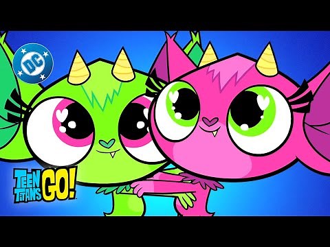 The CUTEST Monsters Meet the Teen Titans! | Teen Titans Go! | DC