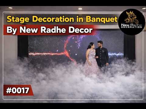 Stage Decoration in Banquet By New Radhe Decor, VD 17