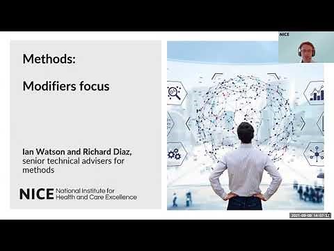 NICE topic selection, methods and processes review explained: Modifiers focus