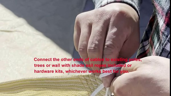 Eden's Decor Straight Flat Edge Sun Shade Sail with Grommets, Pergola Shade Cover Outdoo Sun Shade, Patio Shade, Deck Shade(Beige, 4' X 12')