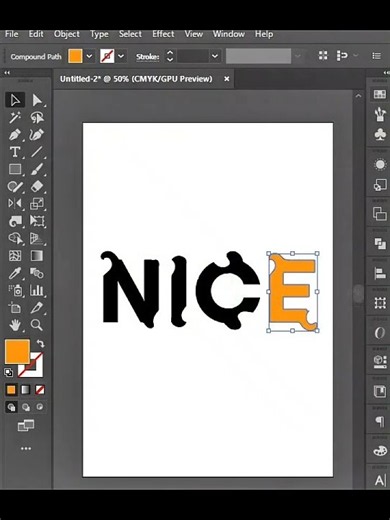 Adobe Illustrator Text Effect Tutorial | Creative Typography Design