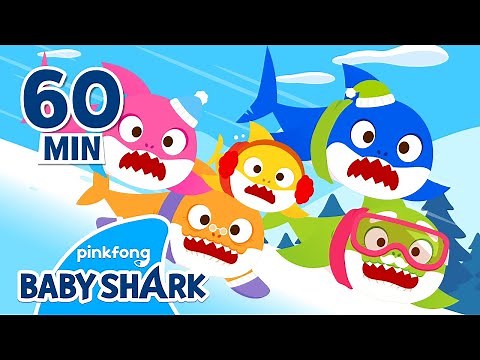 Christmas Baby Shark Doo Doo Doo 1 hour | +Compilation | Christmas Songs | Baby Shark Official