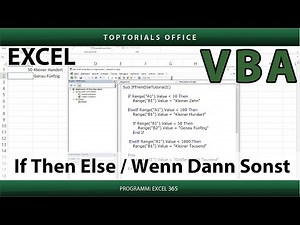 If Then Else / Excel VBA