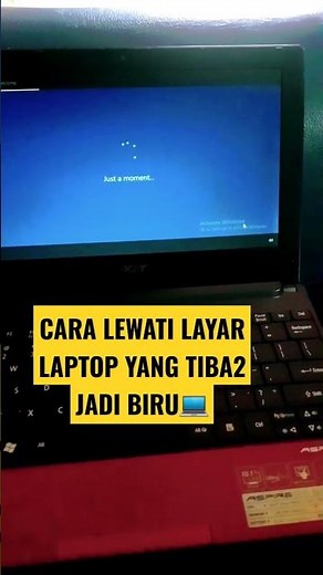 Cara Mudah Atasi Layar Laptop Tiba2 Biru Bertuliskan Let's Finish Setting Up Your PC/Device