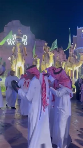 Saudi traditional dance 🇸🇦🐎￼
