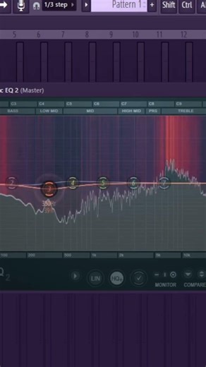 Como configurar o heatmap no Parametric EQ 2 no FL Studio: