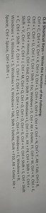 Question 8: Shortcut Keys and Their FunctionsWrite the functio... | Filo