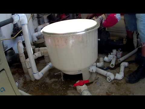 Ultimate Pool Guy - Plumbing repair with filter assembly - Pentair 4000 Series Pool Filter
