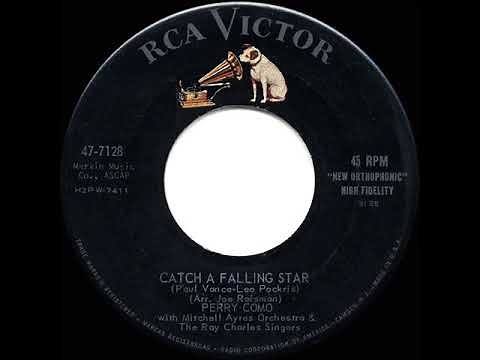 1958 HITS ARCHIVE: Catch A Falling Star - Perry Como (a #1 record)