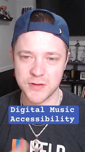 How do you make digital formats of music accessible?