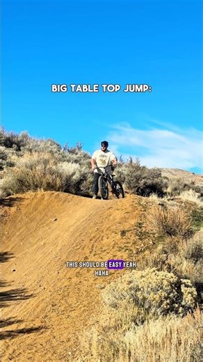 MASSIVE Table Top vs Small Gap Jump #mtb